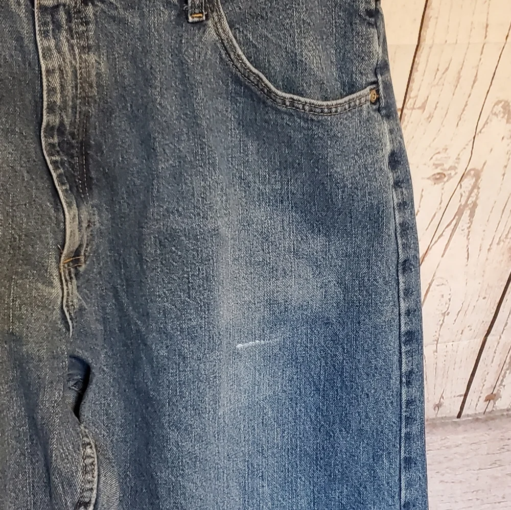 Wrangler Premium Quality relaxed fit men's jeans blue 40X32